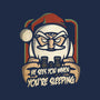 Creepy Santa-mens heavyweight tee-jrberger