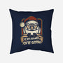 Creepy Santa-none removable cover w insert throw pillow-jrberger