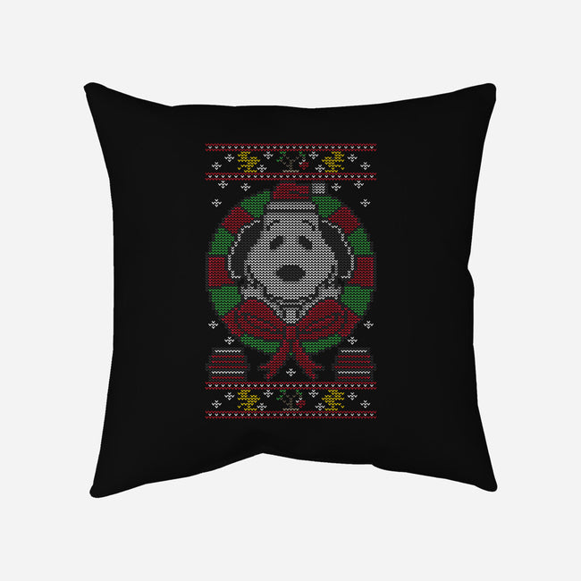 Peanutmas-none removable cover w insert throw pillow-jrberger