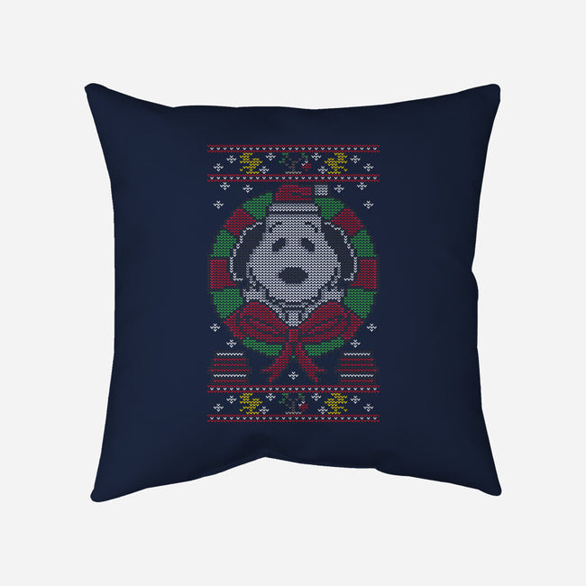 Peanutmas-none removable cover w insert throw pillow-jrberger