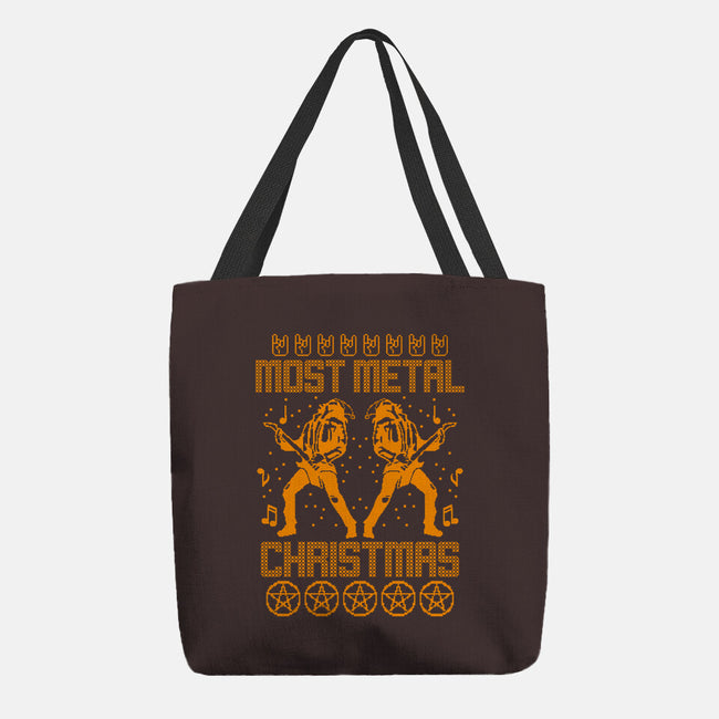 Most Metal Xmas-none basic tote bag-Boggs Nicolas
