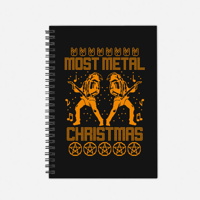 Most Metal Xmas-none dot grid notebook-Boggs Nicolas