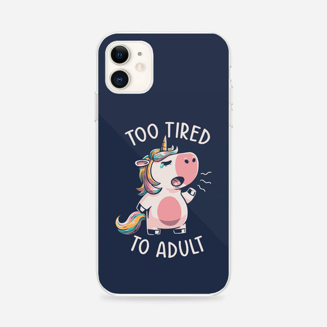 Too Tired To Adult-iphone snap phone case-koalastudio