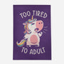 Too Tired To Adult-none indoor rug-koalastudio
