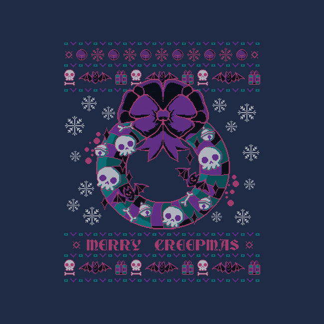 Merry Creepmas-womens v-neck tee-xMorfina