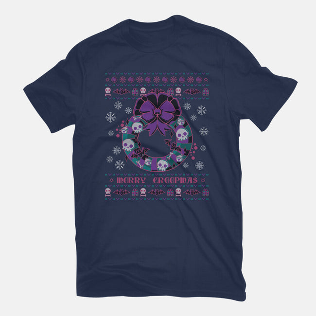 Merry Creepmas-womens basic tee-xMorfina