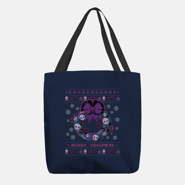 Merry Creepmas-none basic tote bag-xMorfina
