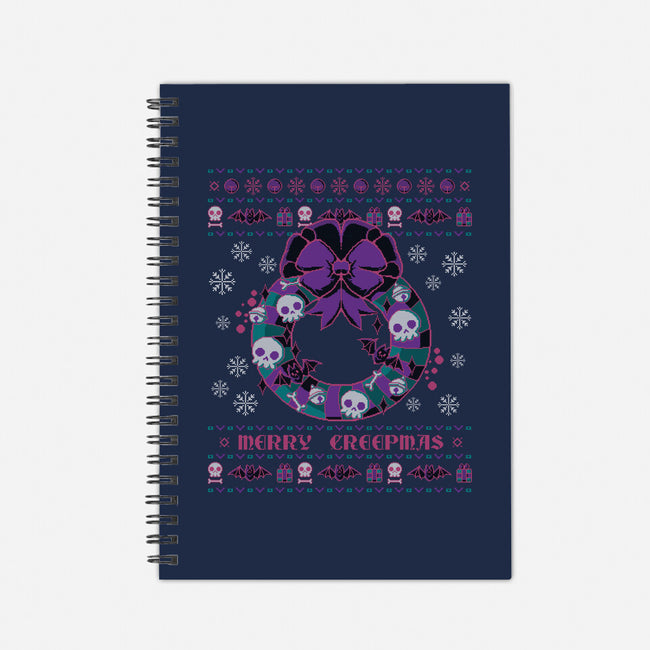 Merry Creepmas-none dot grid notebook-xMorfina