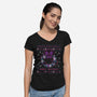 Merry Creepmas-womens v-neck tee-xMorfina