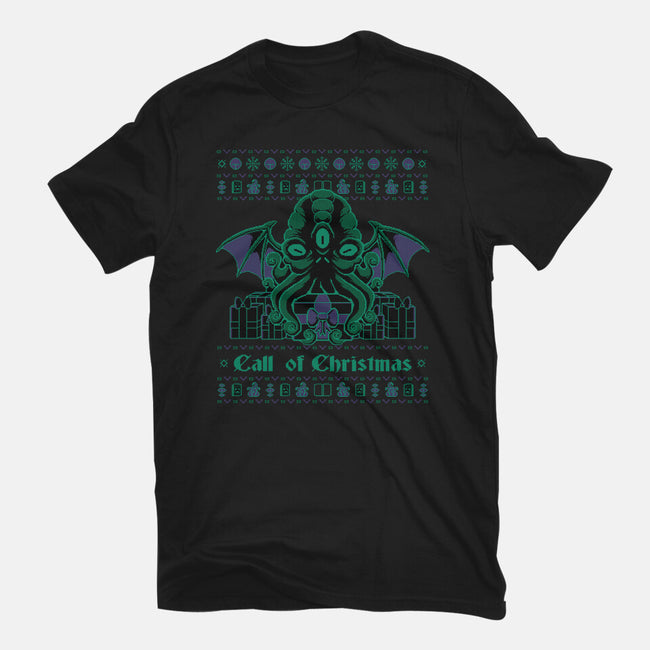 A Lovecraft Christmas-womens fitted tee-xMorfina