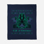 A Lovecraft Christmas-none fleece blanket-xMorfina