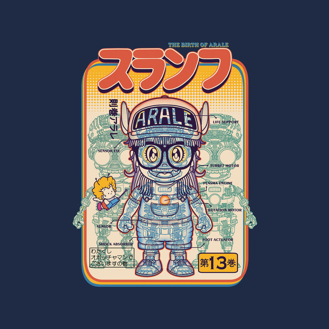 The Birth Of Arale-none polyester shower curtain-eggzoo