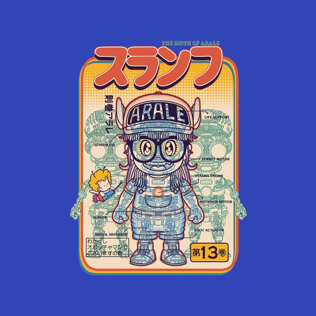 The Birth Of Arale-womens fitted tee-eggzoo