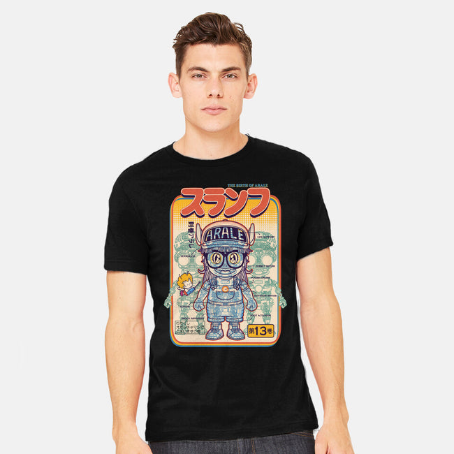 The Birth Of Arale-mens heavyweight tee-eggzoo