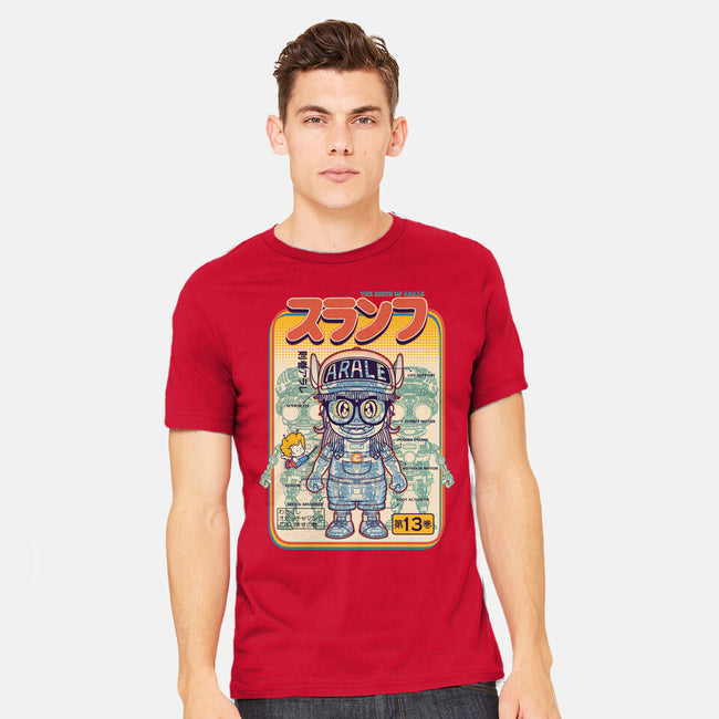 The Birth Of Arale-mens heavyweight tee-eggzoo