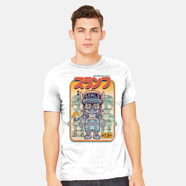 The Birth Of Arale-mens heavyweight tee-eggzoo