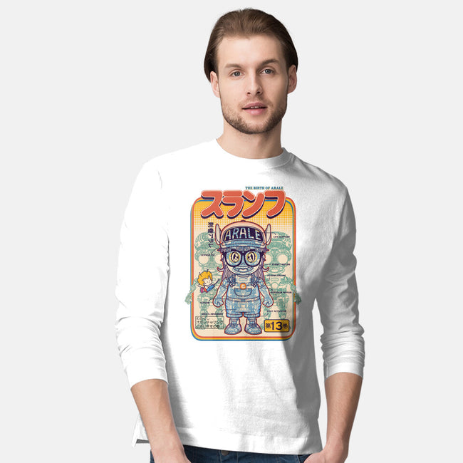 The Birth Of Arale-mens long sleeved tee-eggzoo