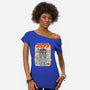 The Birth Of Arale-womens off shoulder tee-eggzoo