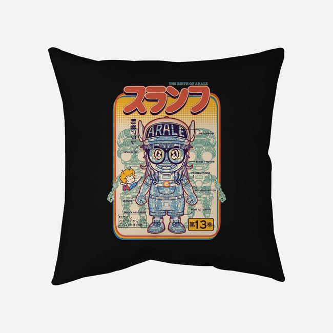 The Birth Of Arale-none removable cover w insert throw pillow-eggzoo