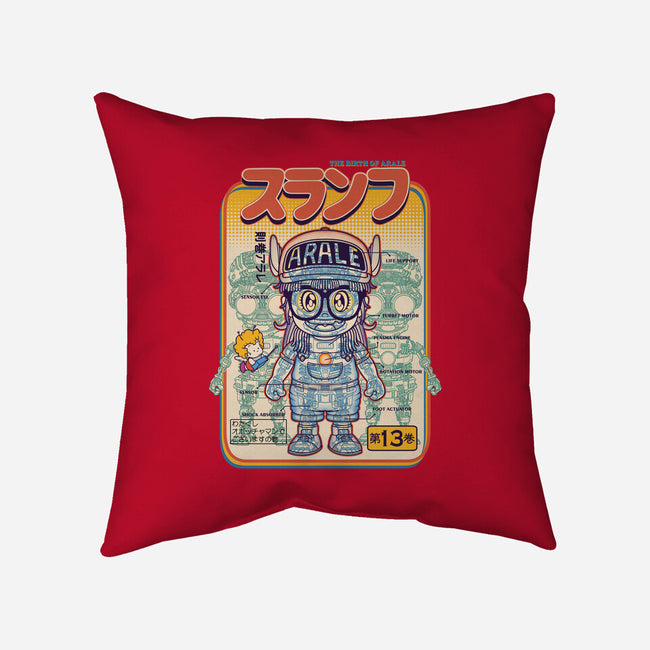 The Birth Of Arale-none removable cover w insert throw pillow-eggzoo