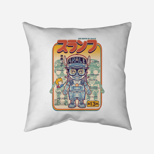The Birth Of Arale-none removable cover w insert throw pillow-eggzoo