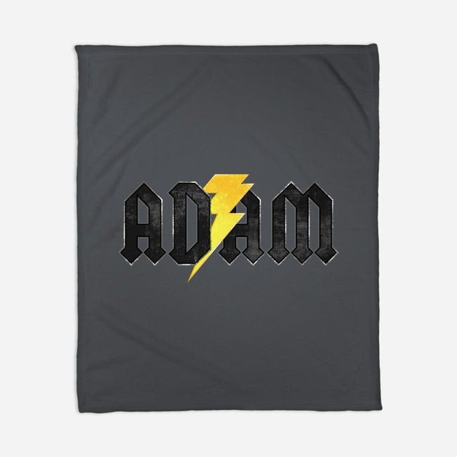 Adam Rock-none fleece blanket-rocketman_art