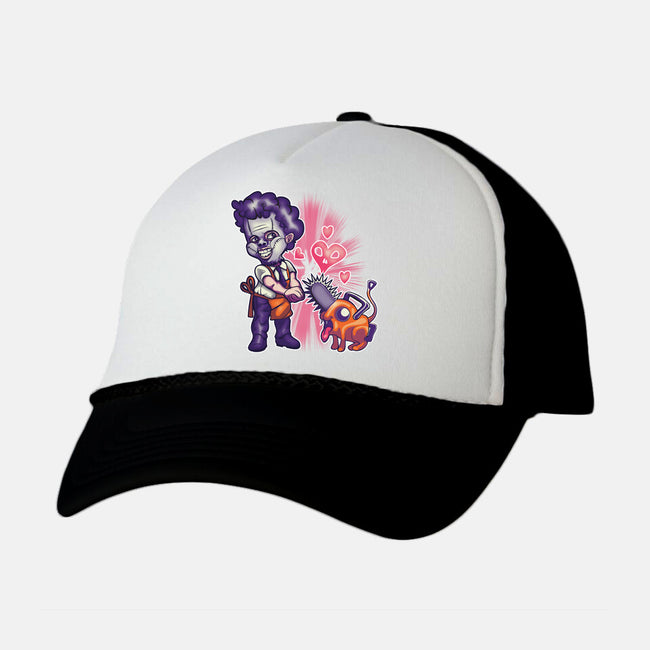Love Gore-unisex trucker hat-Samuel