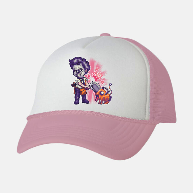 Love Gore-unisex trucker hat-Samuel