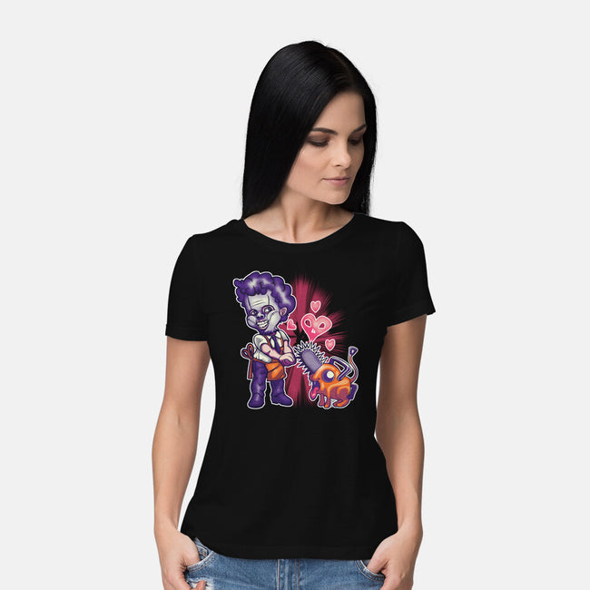 Love Gore-womens basic tee-Samuel