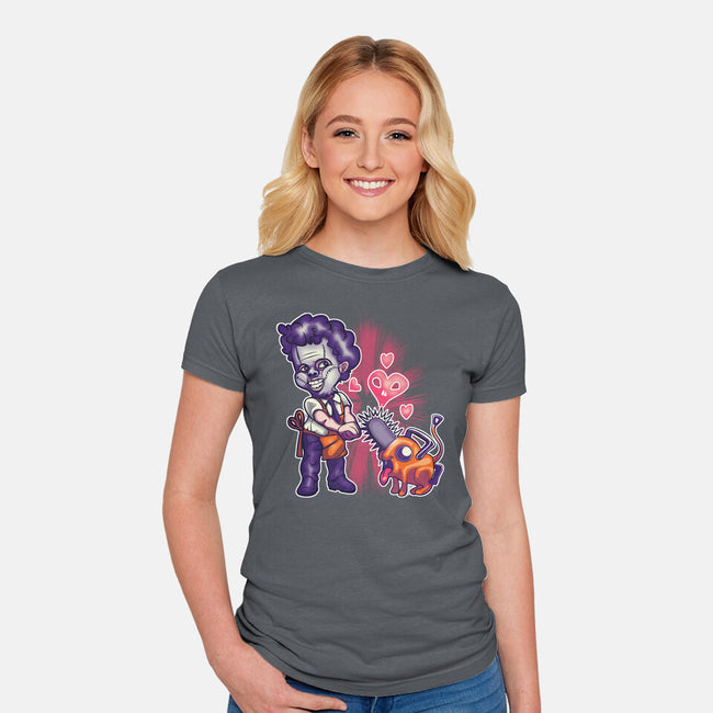 Love Gore-womens fitted tee-Samuel