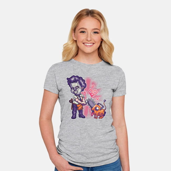 Love Gore-womens fitted tee-Samuel