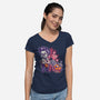 Love Gore-womens v-neck tee-Samuel