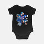 Hedgehog Dimensions-baby basic onesie-amorias