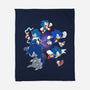 Hedgehog Dimensions-none fleece blanket-amorias