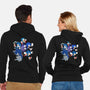 Hedgehog Dimensions-unisex zip-up sweatshirt-amorias