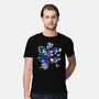 Hedgehog Dimensions-mens premium tee-amorias