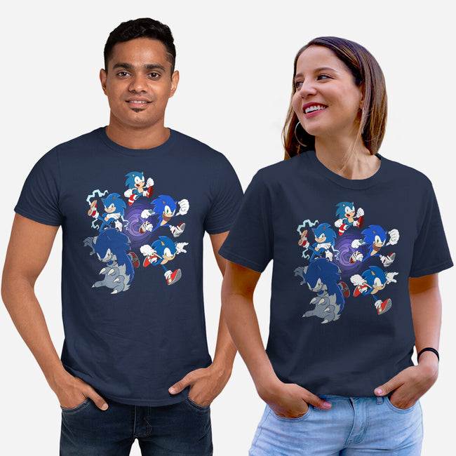 Hedgehog Dimensions-unisex basic tee-amorias