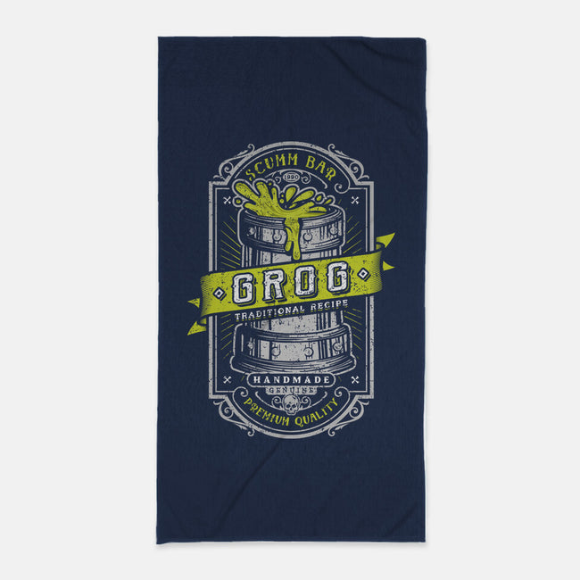 Genuine Grog-none beach towel-Olipop