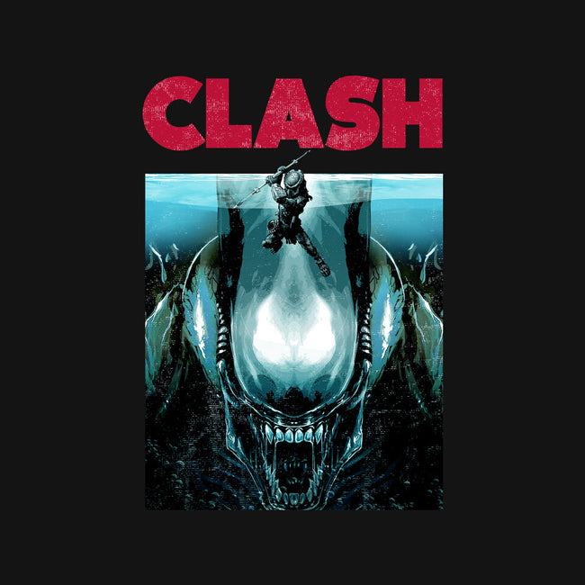 Clash-womens fitted tee-clingcling