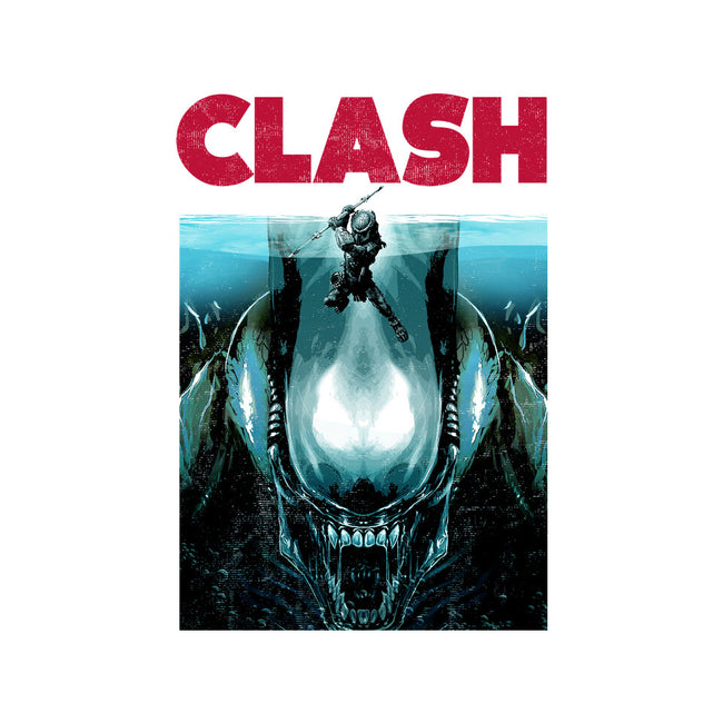 Clash-none stretched canvas-clingcling