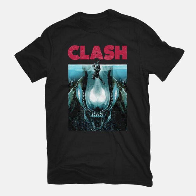 Clash-mens heavyweight tee-clingcling