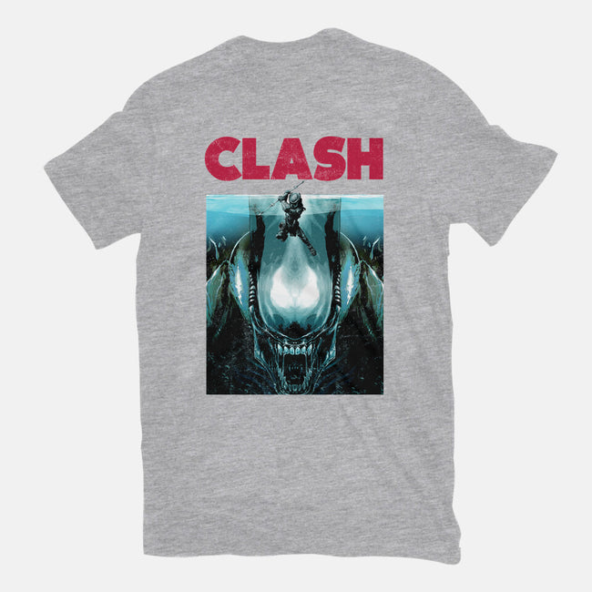 Clash-womens fitted tee-clingcling