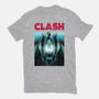 Clash-womens fitted tee-clingcling
