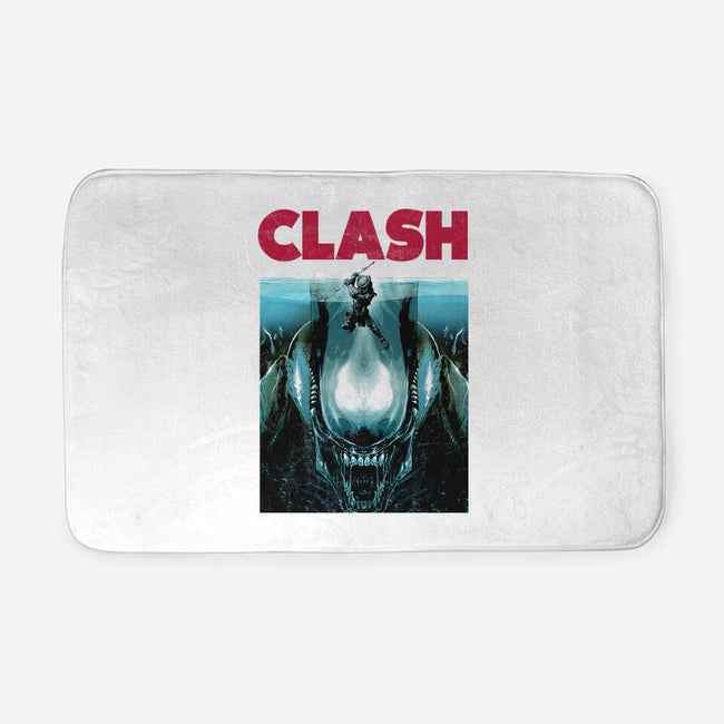 Clash-none memory foam bath mat-clingcling