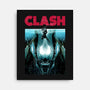 Clash-none stretched canvas-clingcling