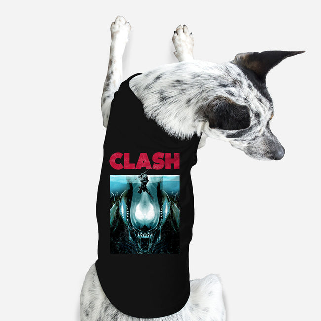 Clash-dog basic pet tank-clingcling