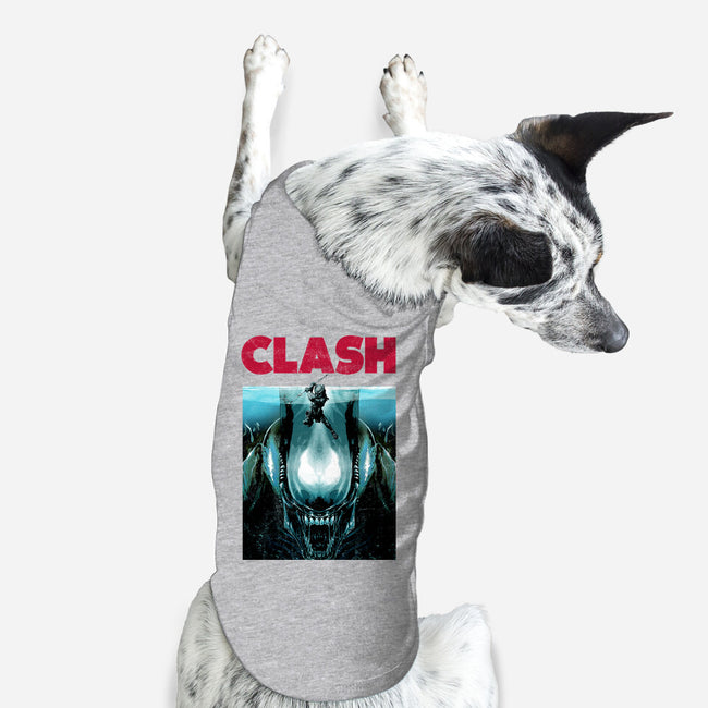 Clash-dog basic pet tank-clingcling
