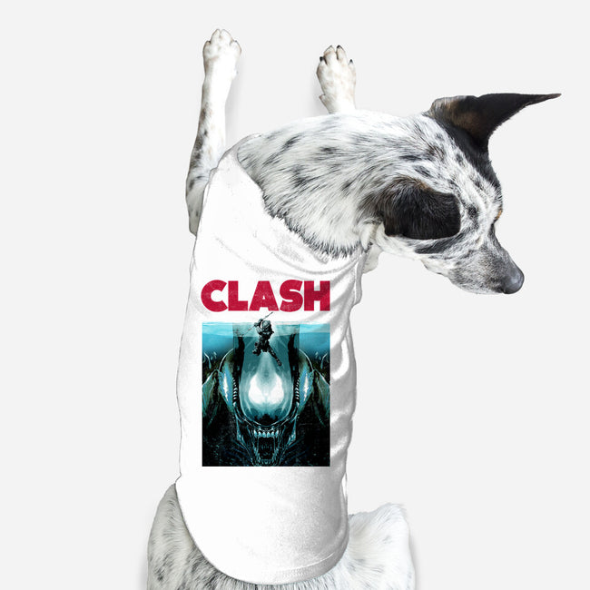 Clash-dog basic pet tank-clingcling
