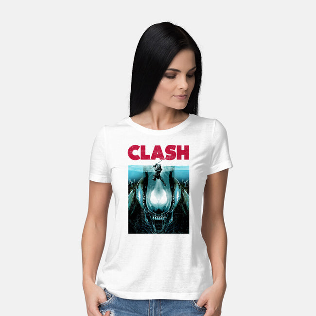 Clash-womens basic tee-clingcling