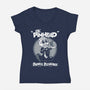 Lil' Pinhead-womens v-neck tee-Nemons